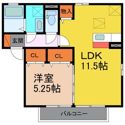 愛野駅 徒歩11分 1階の物件間取画像